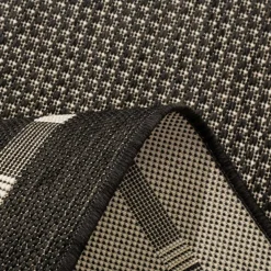 Dywan czarno-grafitowy AMBIENTE, 160x230 cm