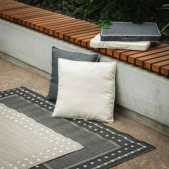 Dywan czarno-grafitowy AMBIENTE, 80x150 cm