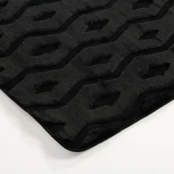 Dywan czarny ANDRE RABBIT 3D 160x230 cm