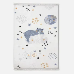 Dywan drukowany biały BEAR PETRA 120x160 cm