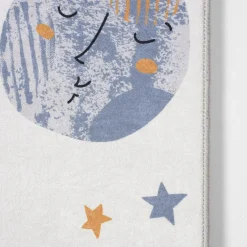 Dywan drukowany biały BEAR PETRA 120x160 cm