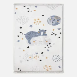 Dywan drukowany biały BEAR PETRA 160x230 cm