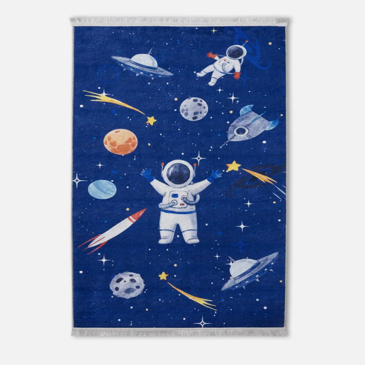 Dywan drukowany niebieski SPAC PETRA 120x160 cm