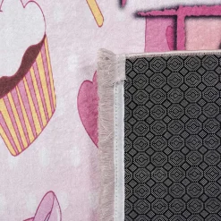 Dywan drukowany różowy HOPS PETRA 80x140 cm