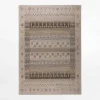 Dywan etniczny KEMET, szaro-beżowy, 120x170 cm