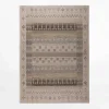 Dywan etniczny KEMET, szaro-beżowy, 200x280 cm