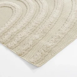 Dywan geometryczny beżowy FARO 160x230 cm