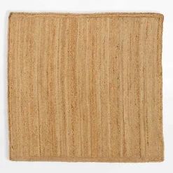 Dywan jutowy BRUGA, kwadratowy, 120x120 cm