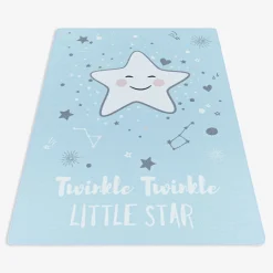 Dywan niebieski z gwiazdką PLAY 160x230 cm