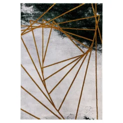 Dywan nowoczesny ze złotym wzorem BELLAGIO 200x300 cm