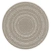 Dywan okrągły boho beżowy GINO 120 cm