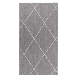 Dywan PIATTO SZARE ROMBY 80x150 cm