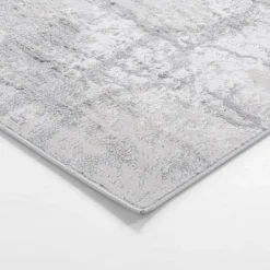 Dywan retro srebrny MIRACLE 200x290 cm