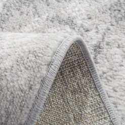 Dywan retro srebrny MIRACLE 200x290 cm