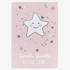 Dywan różowy z gwiazdką PLAY 120x170 cm