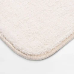 Dywanik łazienkowy beżowy BATHMAN 50x80 cm