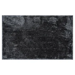 Dywanik łazienkowy ciemnoszary CHENILLE 50x80 cm