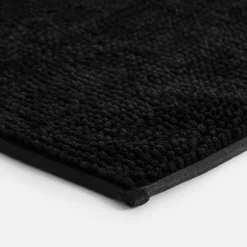Dywanik łazienkowy czarny TOLEDO 40x60 cm