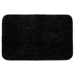 Dywanik łazienkowy czarny GLAM 40x60 cm