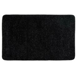 Dywanik łazienkowy GLAM CZARNY 60x100 cm