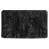 Dywanik łazienkowy glamour czarny GLAM 50x80 cm