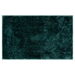 Dywanik łazienkowy zielony CHENILLE 50x80 cm