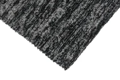 Dywanik do przedpokoju czarno-szary LUND 80x150 cm