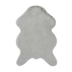 Dywanik jasnoszary RABBIT FUTRZAK 60x90 cm