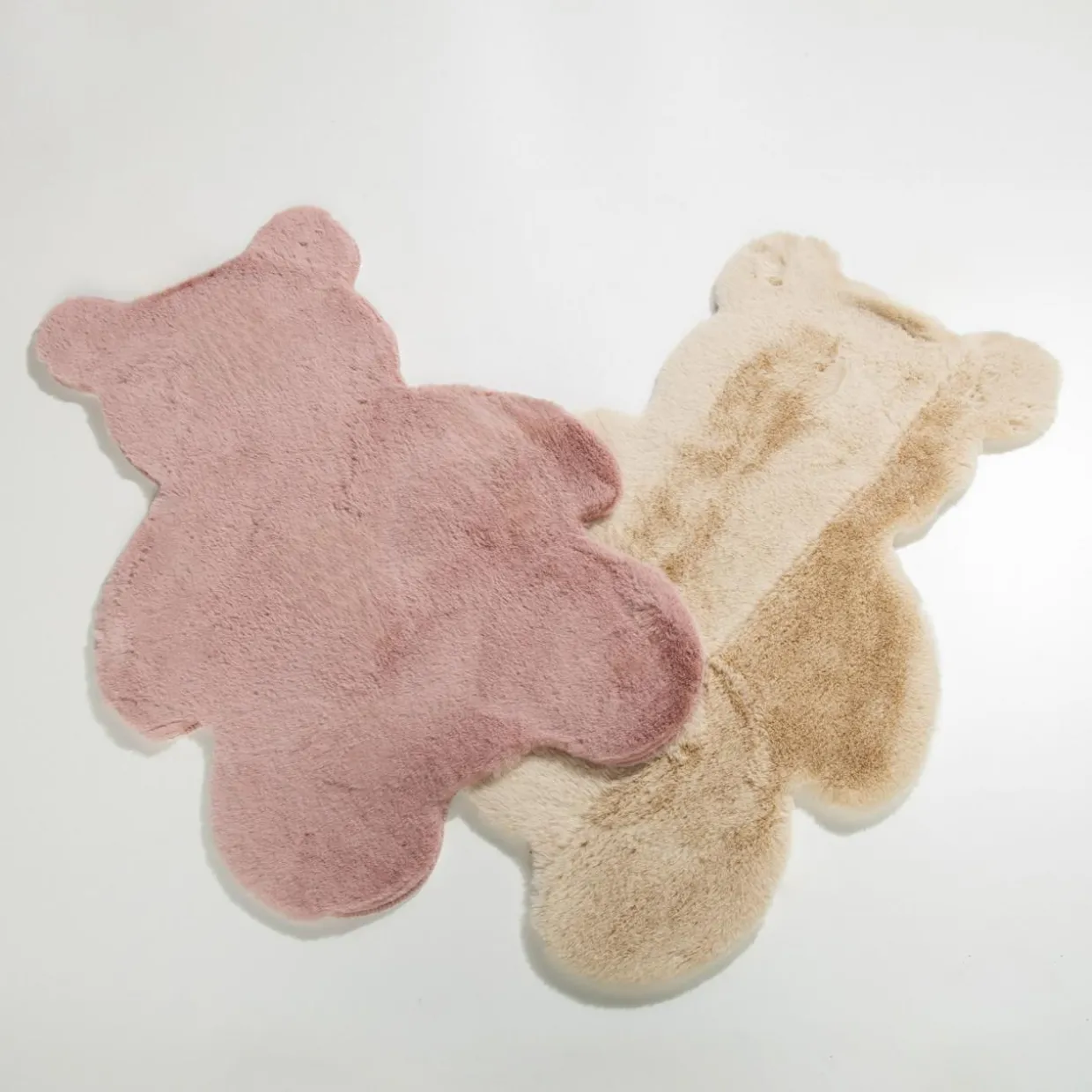 Dywanik kremowy RABBIT BEAR FUNNY 60x90 cm