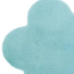 Dywanik niebieski kwiatek NEBBIA 60x60 cm