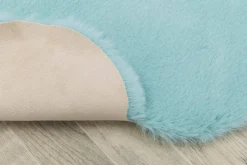 Dywanik niebieski kwiatek NEBBIA 60x60 cm