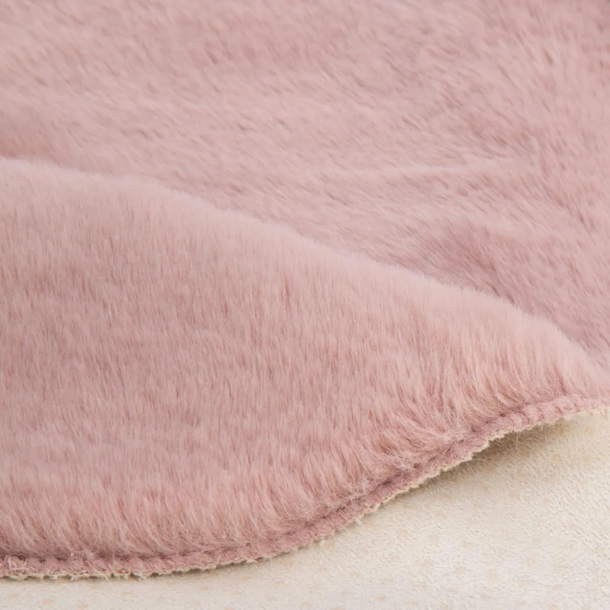 Dywanik różowy RABBIT BEAR FUNNY 60x90 cm