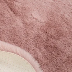 Dywanik różowy RABBIT BEAR FUNNY 60x90 cm