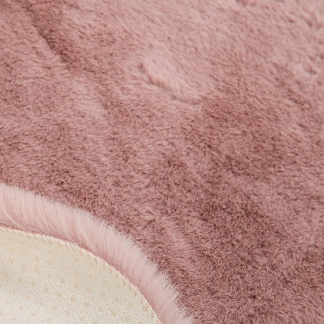 Dywanik różowy RABBIT BEAR FUNNY 60x90 cm