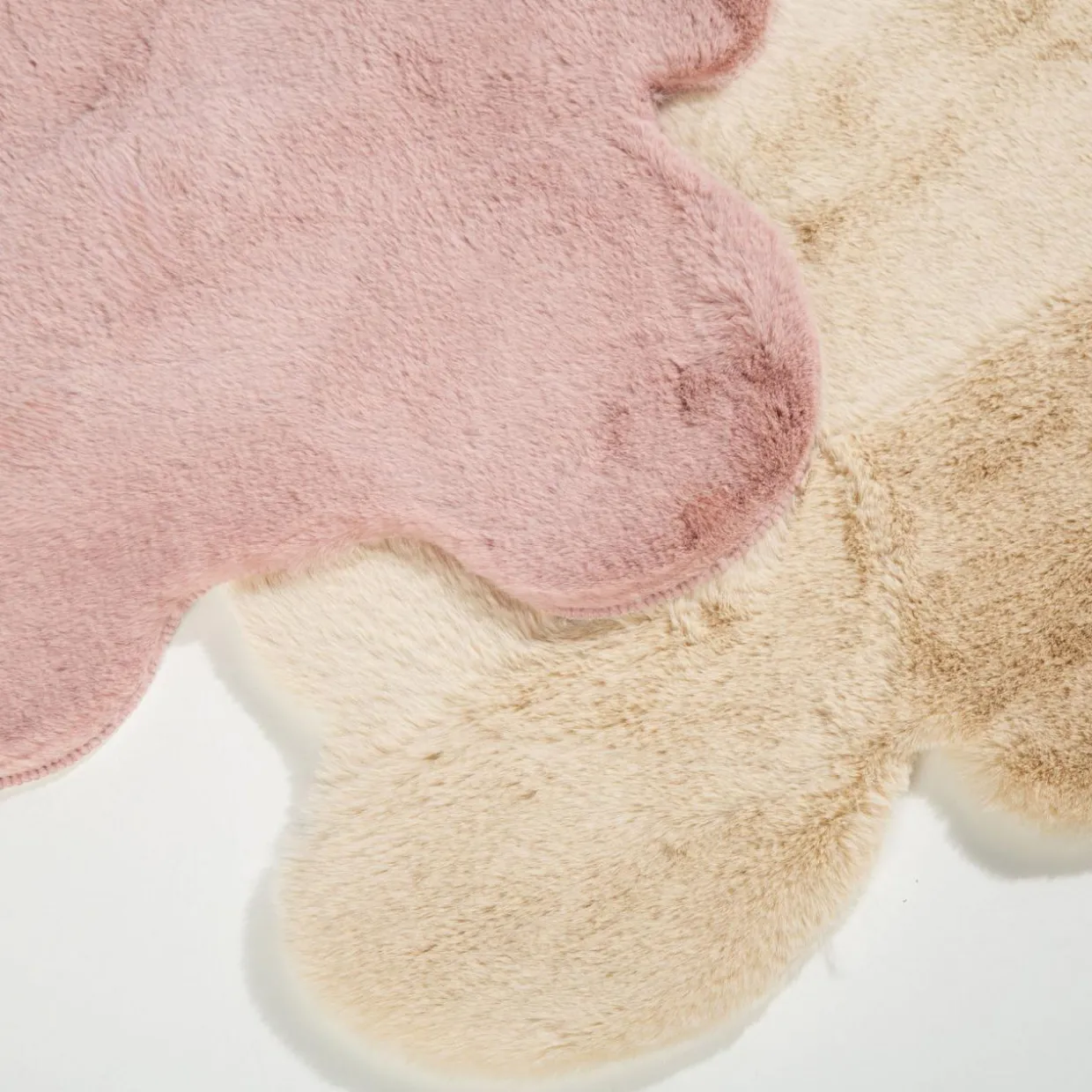 Dywanik różowy RABBIT BEAR FUNNY 60x90 cm