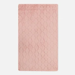 Dywanik różowy SENTEZ RABBIT 60x100 cm, mix