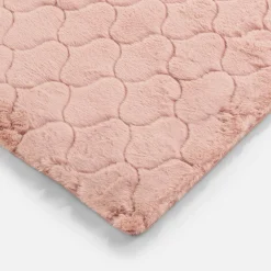 Dywanik różowy SENTEZ RABBIT 60x100 cm, mix