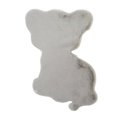 Dywanik srebrny RABBIT KOALA FUNNY 69x90 cm