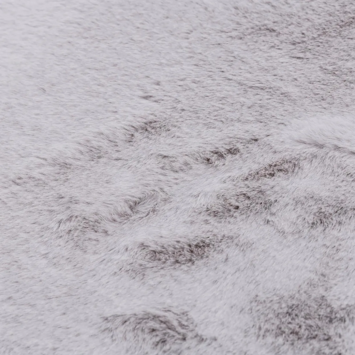 Dywanik szary kwiatek NEBBIA 60x60 cm