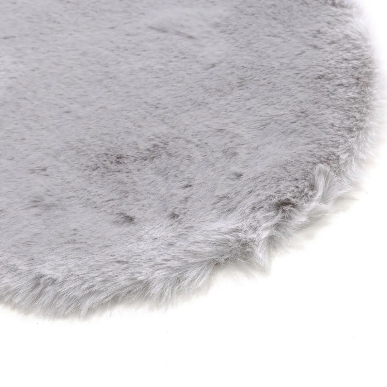 Dywanik szary kwiatek NEBBIA 60x60 cm