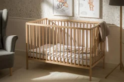 Łóżeczko ze stelażem HAPPY 60x120 cm