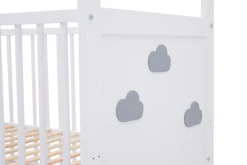 Łóżeczko ze stelażem LOEN 60x120 cm