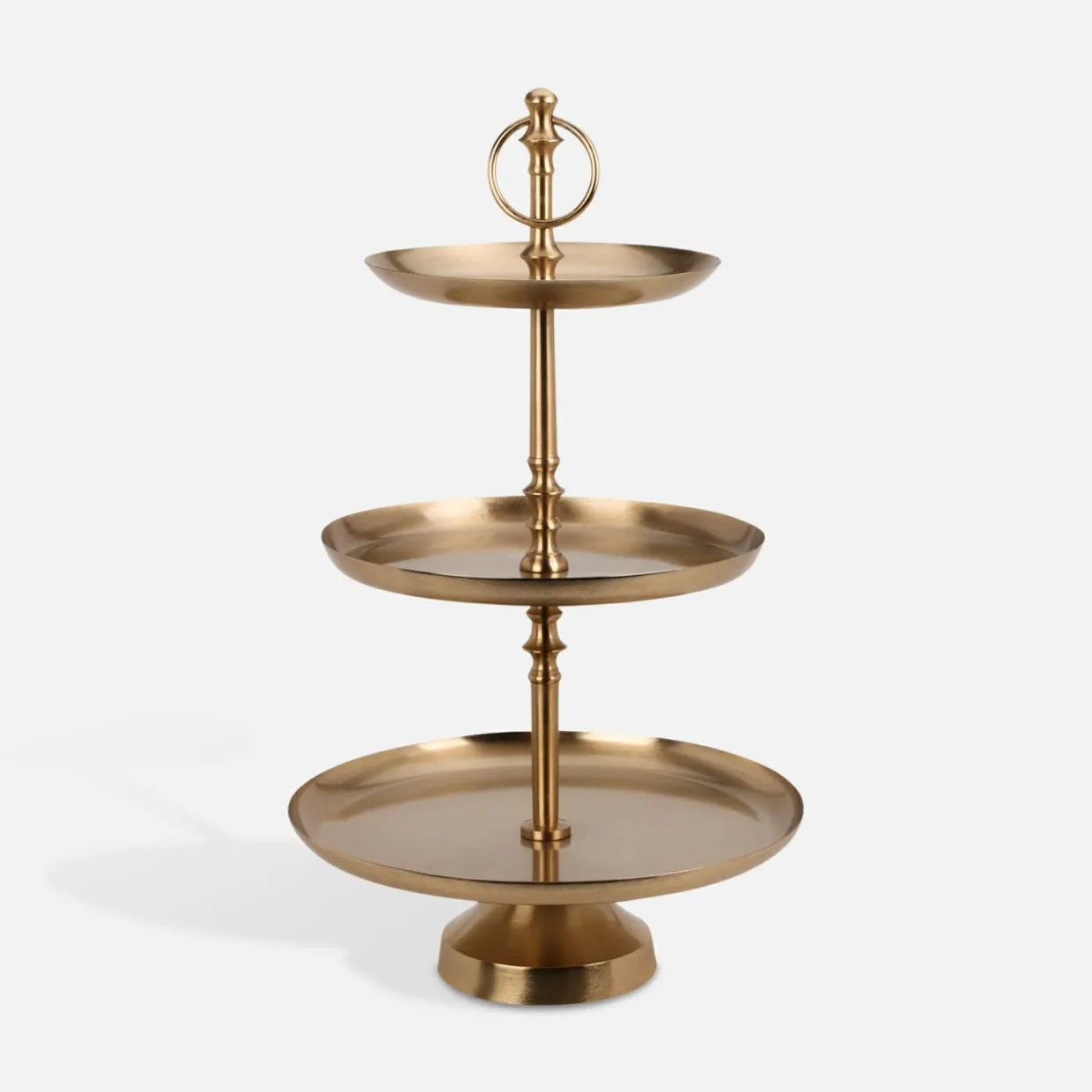 Etażerka złota 30x50 cm