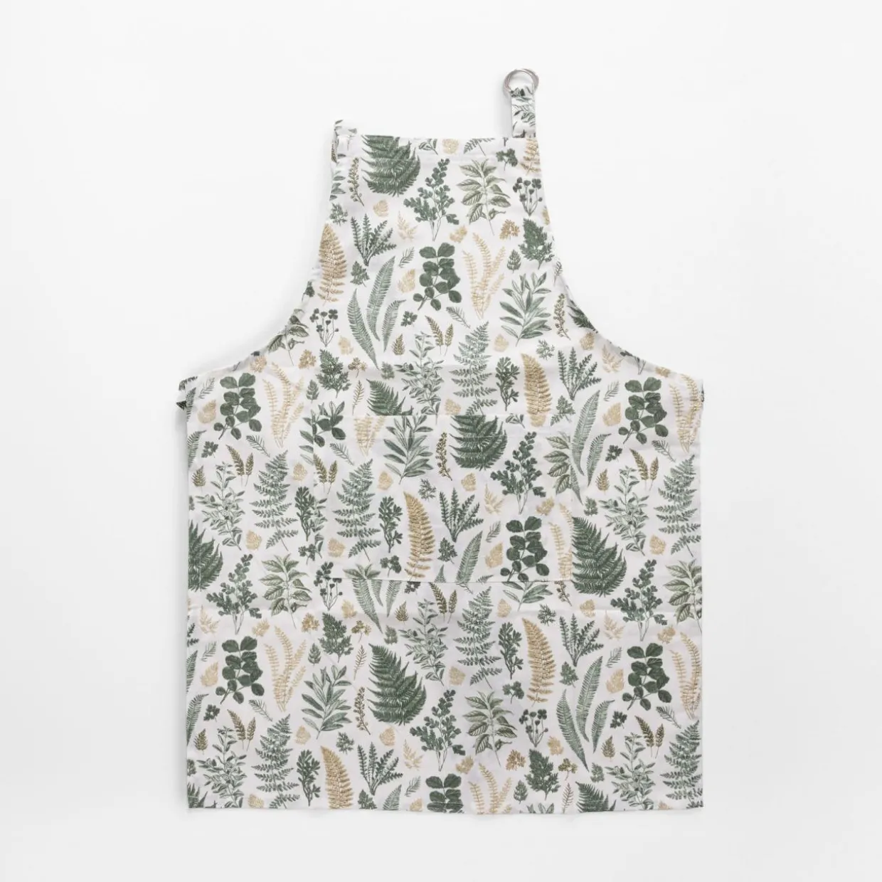 Fartuszek kuchenny bawełniany w paprotki 60x80 cm