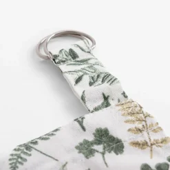 Fartuszek kuchenny bawełniany w paprotki 60x80 cm