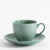 Filiżanka GRANITE MINT BLUE porcelana Bogucice 300 ml