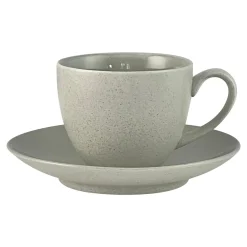 Filiżanka ze spodkiem GRANITE porcelana Bogucice 300 ml