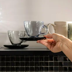 Filiżanka ze spodkiem ROMA MIDNIGHT 230 ml