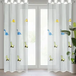 Firana do pokoju dziecięcego DINO 140x250 cm