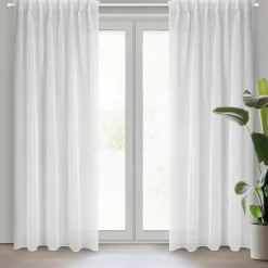 Firana do salonu biała SIMONE 300x300 cm